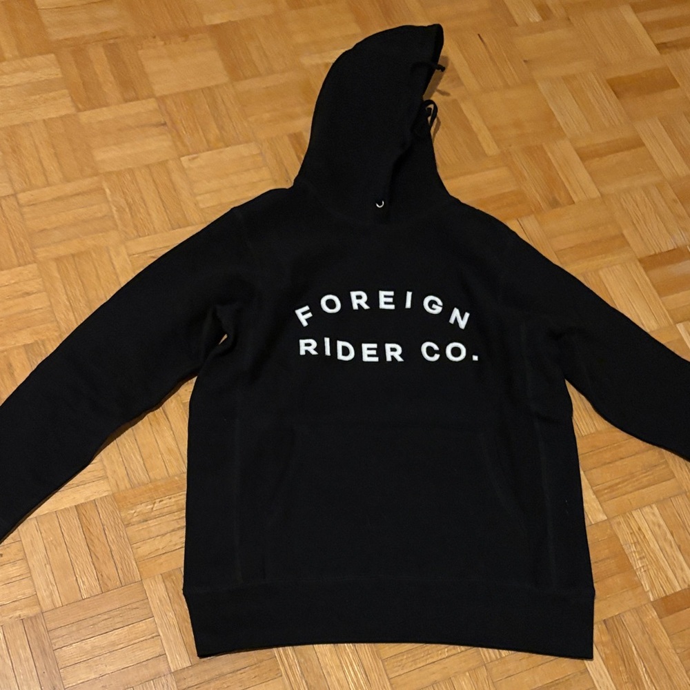 Black Foreign Rider Co. Hoodie